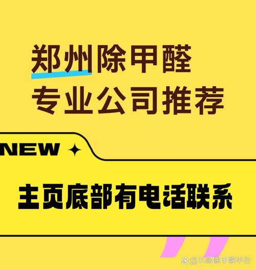 郑州专业除甲醛服务,安心入住新家.详情咨询主页,高效可靠
