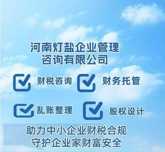 2026年q2郑州财务顾问服务深度解析:河南灯盐企业咨询如何赋能中小